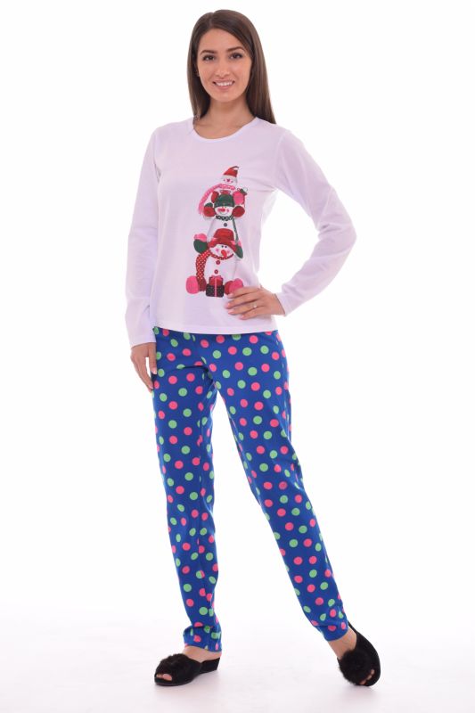 Women's pajamas 1-114a (white)