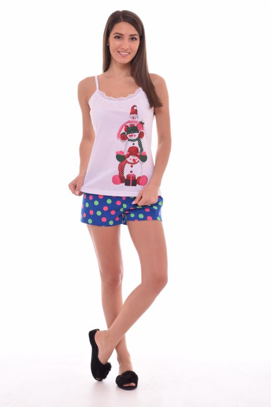 Women's pajamas 1-115a (white)