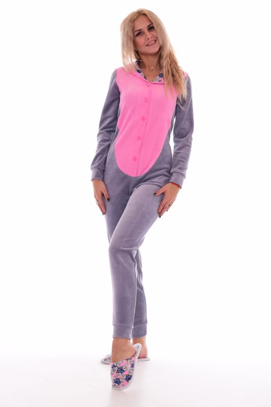 Women's pajamas Kigurumi Mishka 1-146a (pink)