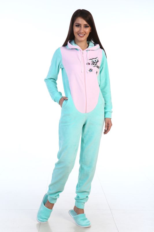 Women's pajamas Kigurumi Kotik 1-36 (menthol)