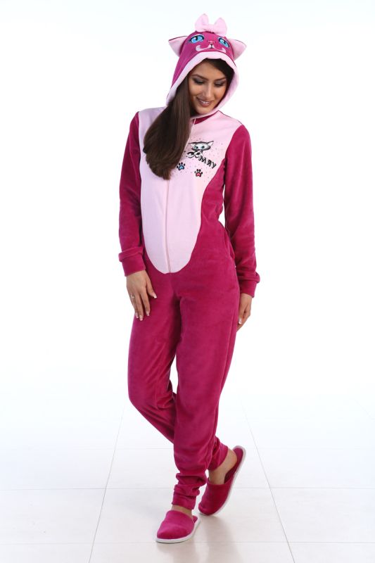 Women's pajamas Kigurumi Kotik 1-36b (lilac)