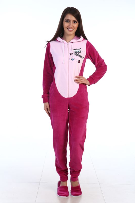 Women's pajamas Kigurumi Kotik 1-36b (lilac)