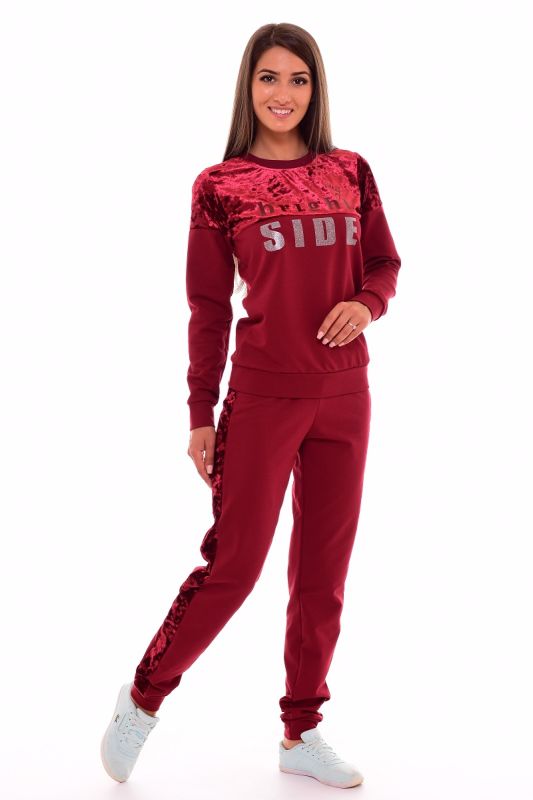 Women's suit 5-157b (Bordeaux)