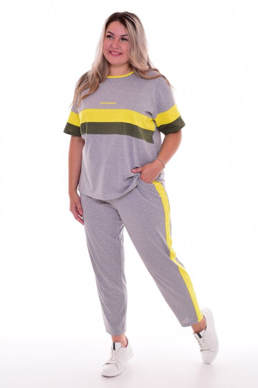 Women's suit 5-296A (grey)