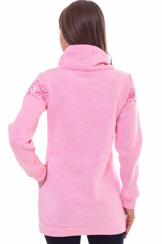 Women's sweatshirt 6-127 (pink)