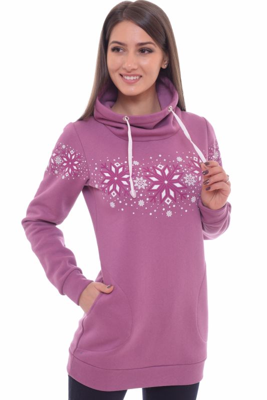 Women's sweatshirt 6-127z (lilac)