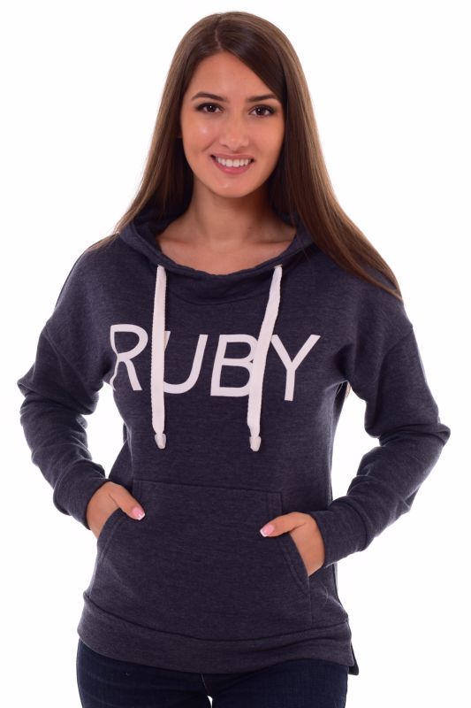 Women's sweatshirt 6-149a (indigo)