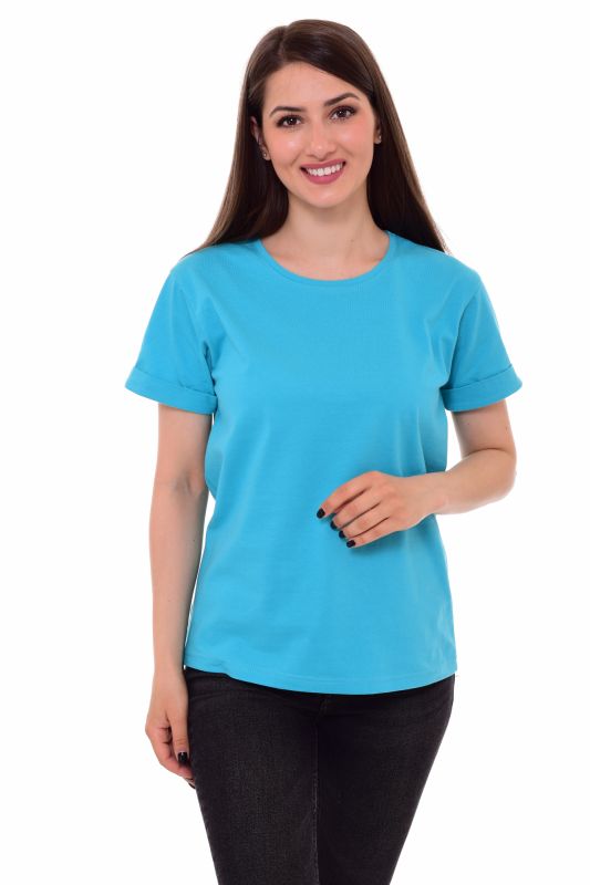 Women's T-shirt 6-169f1 (turquoise)