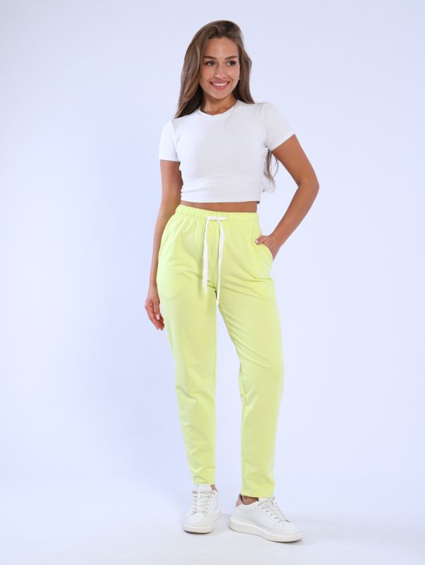 Women's trousers 8-038r (lemon)