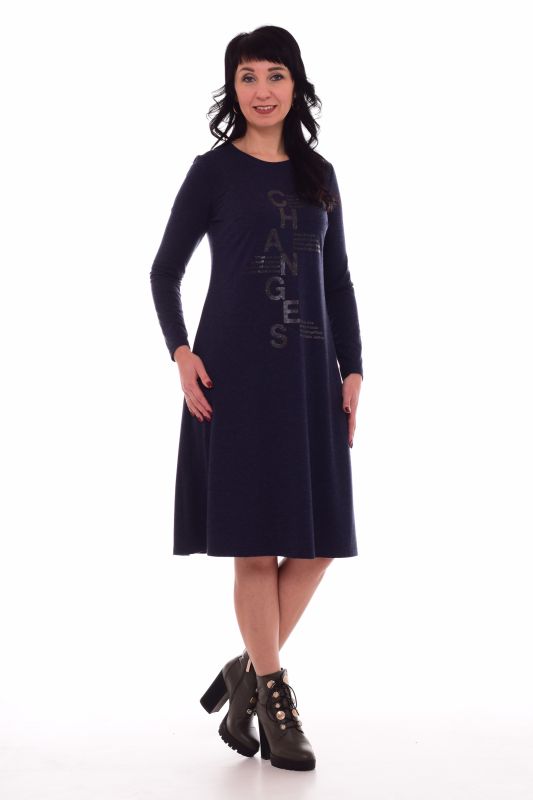 * Women's dress F-1-48A (dark blue)