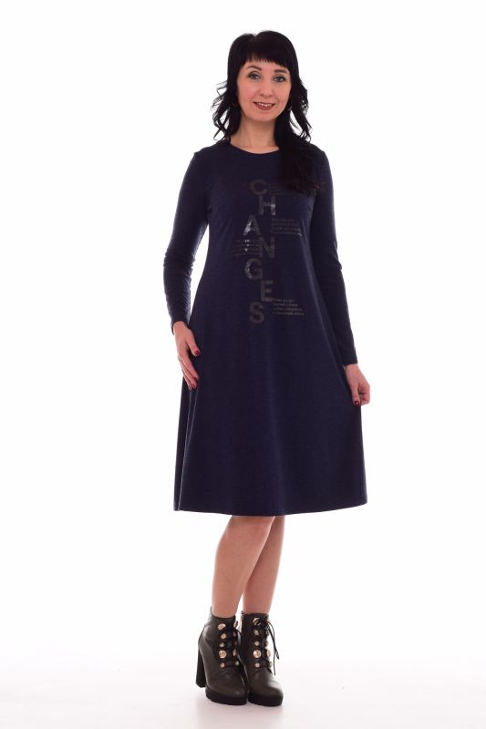 * Women's dress F-1-48A (dark blue)