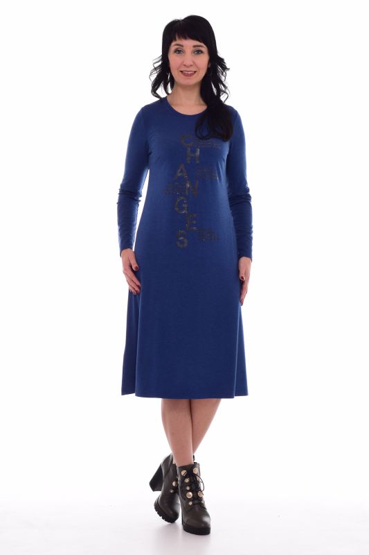 * Women's dress F-1-48b (indigo)